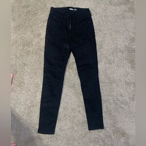 Old navy size 2 petite skinny black jeans
